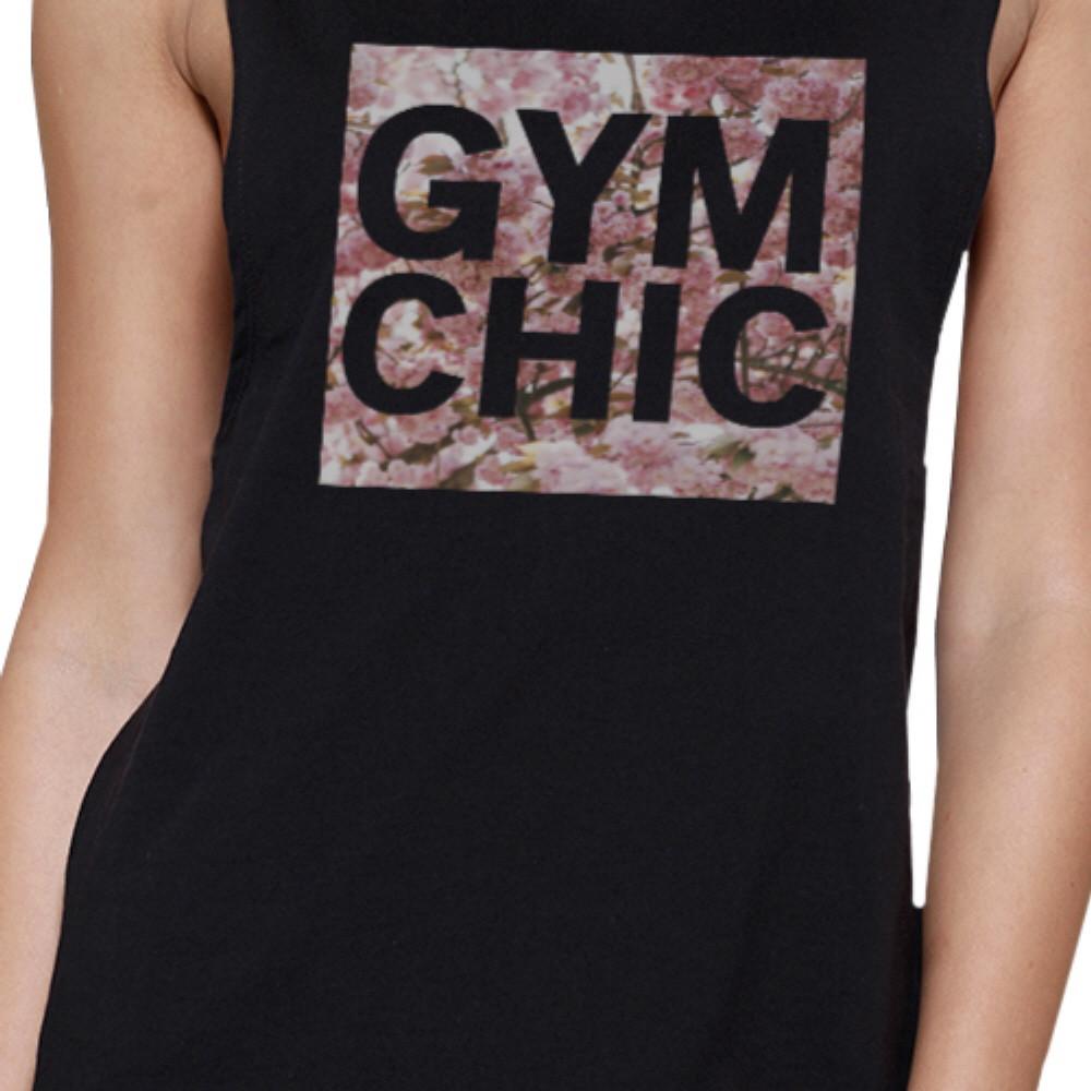 Gym Chic Black Workout Top